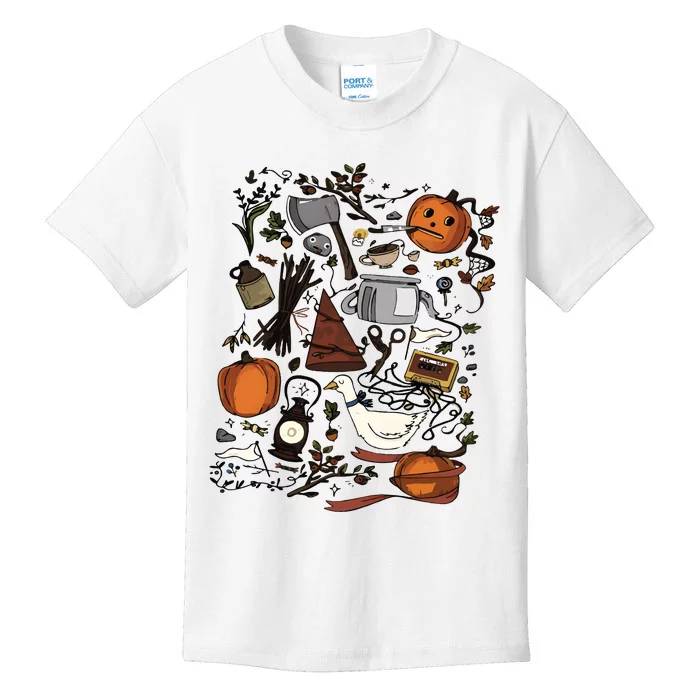 Pottsfield Harvest Festival Over The Garden Wall Kids T-Shirt