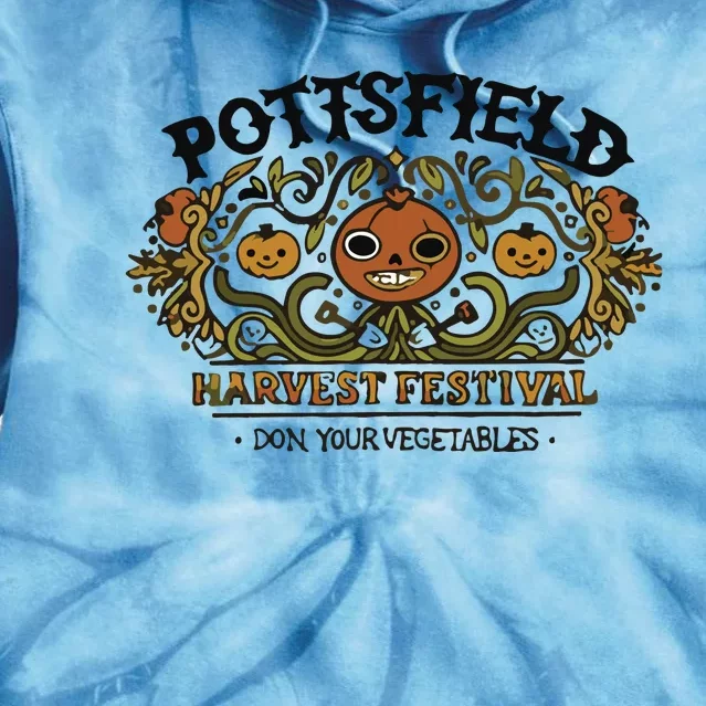 Pottsfield Harvest Festival Over The Garden Wall Tie Dye Hoodie