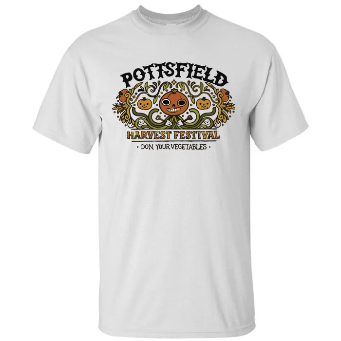 Pottsfield Harvest Festival Over The Garden Wall Tall T-Shirt