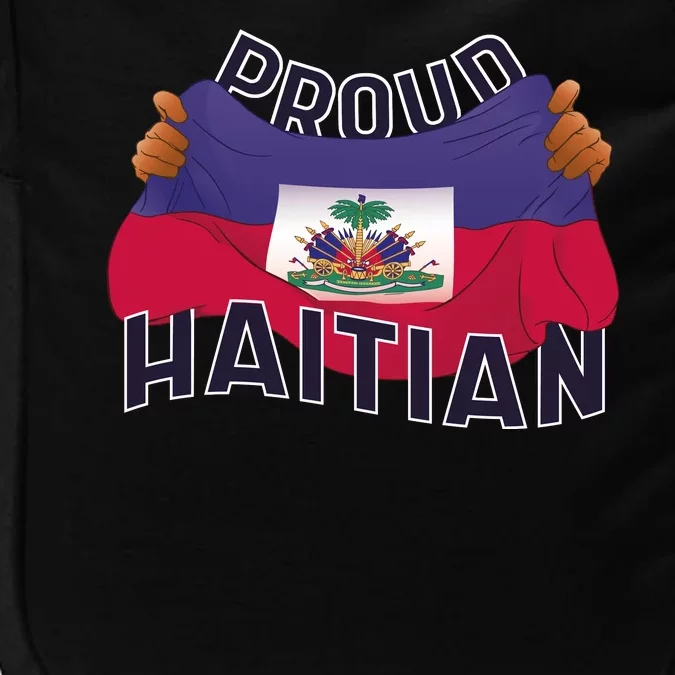 Proud Haitian Flag Impact Tech Backpack