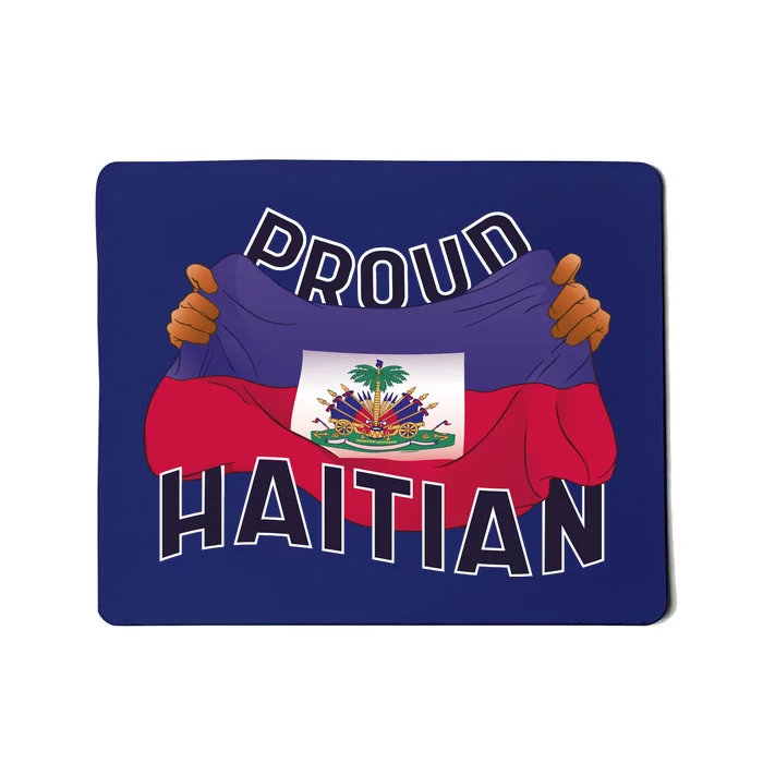 Proud Haitian Flag Mousepad