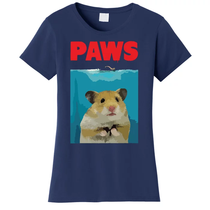 Paws Hamster Funny Parody Hammy Lover Gifts Women's T-Shirt