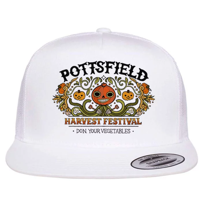 Pottsfield Harvest Festival Flat Bill Trucker Hat