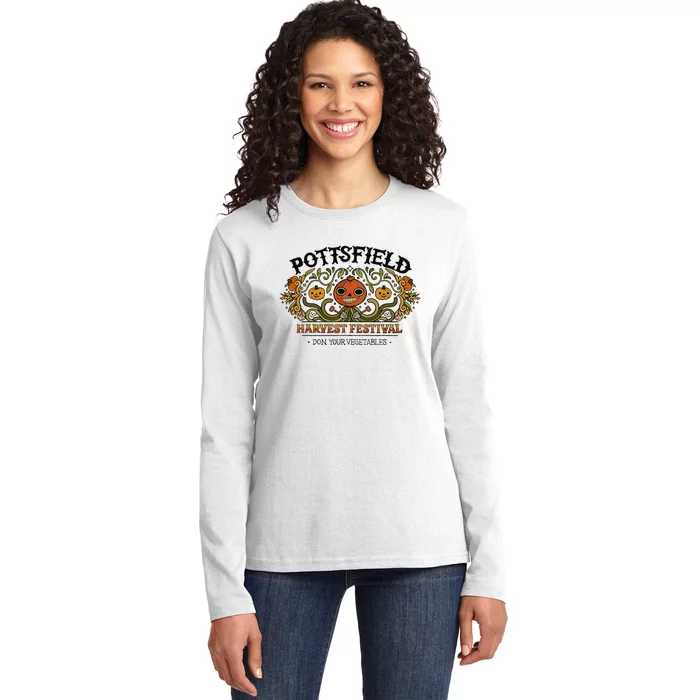 Pottsfield Harvest Festival Ladies Long Sleeve Shirt