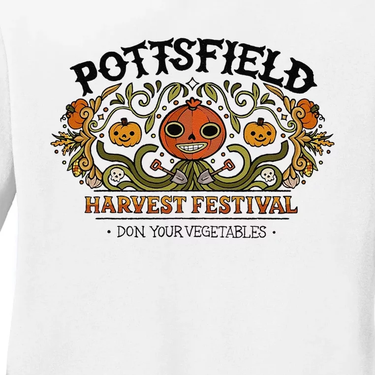 Pottsfield Harvest Festival Ladies Long Sleeve Shirt