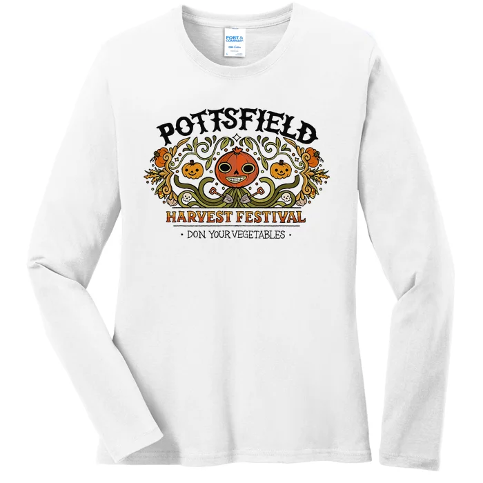 Pottsfield Harvest Festival Ladies Long Sleeve Shirt