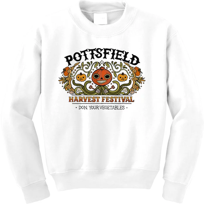 Pottsfield Harvest Festival Kids Sweatshirt