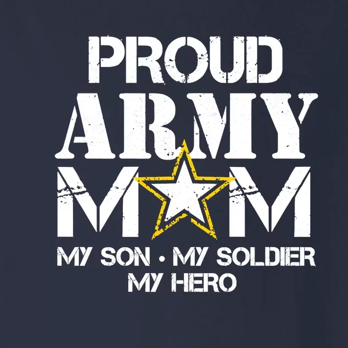 Proud Hoodie For Military Mom My Soldier My Hero Toddler Long Sleeve Shirt