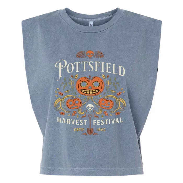 Pottsfield Harvest Festival Don Your Vegetables Garment-Dyed Women's Muscle Tee