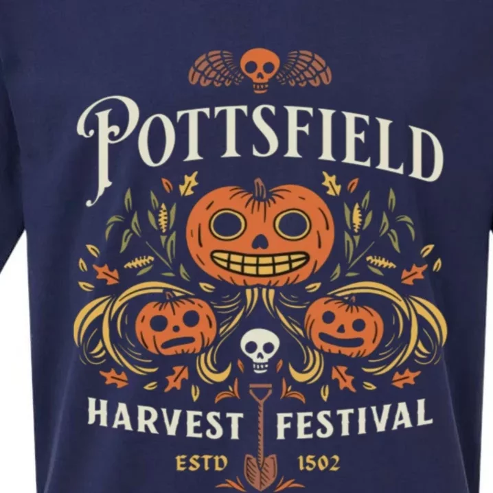 Pottsfield Harvest Festival Don Your Vegetables Sueded Cloud Jersey T-Shirt