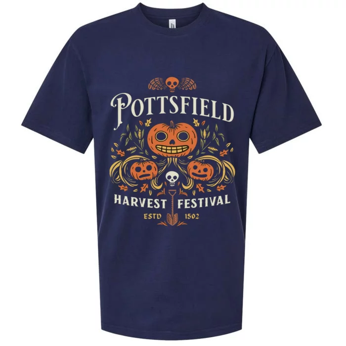 Pottsfield Harvest Festival Don Your Vegetables Sueded Cloud Jersey T-Shirt