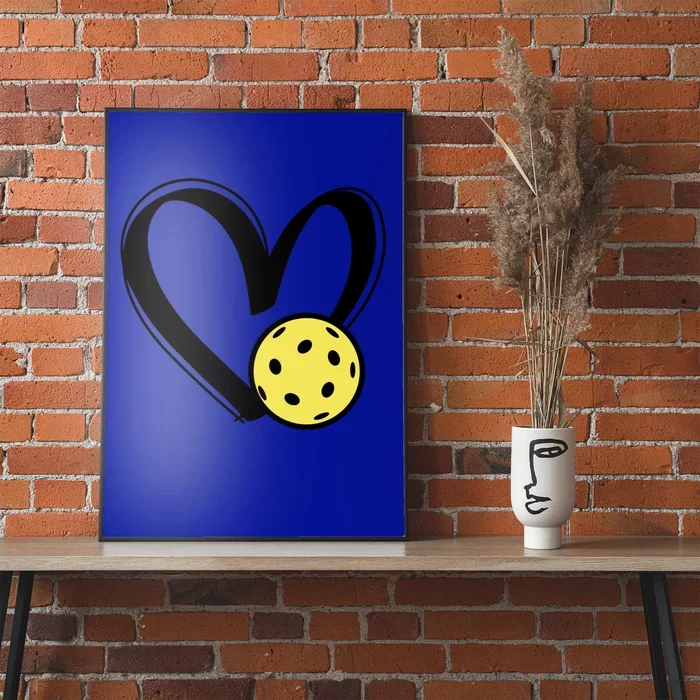 Pickleball Heart Great Gift Poster