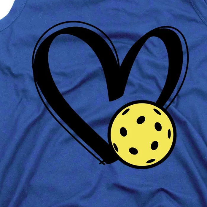 Pickleball Heart Great Gift Tank Top