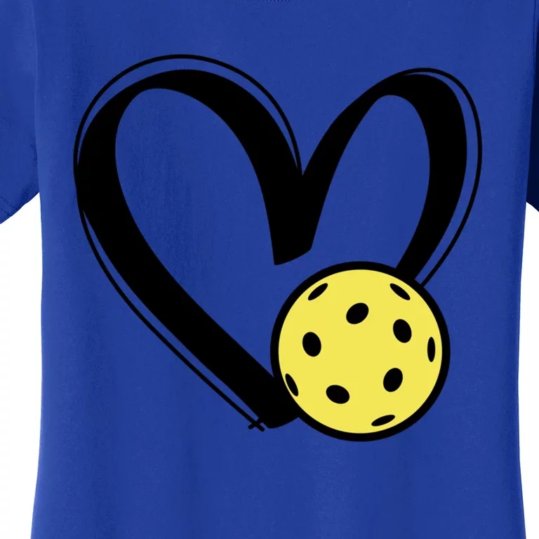 Pickleball Heart Great Gift Women's T-Shirt