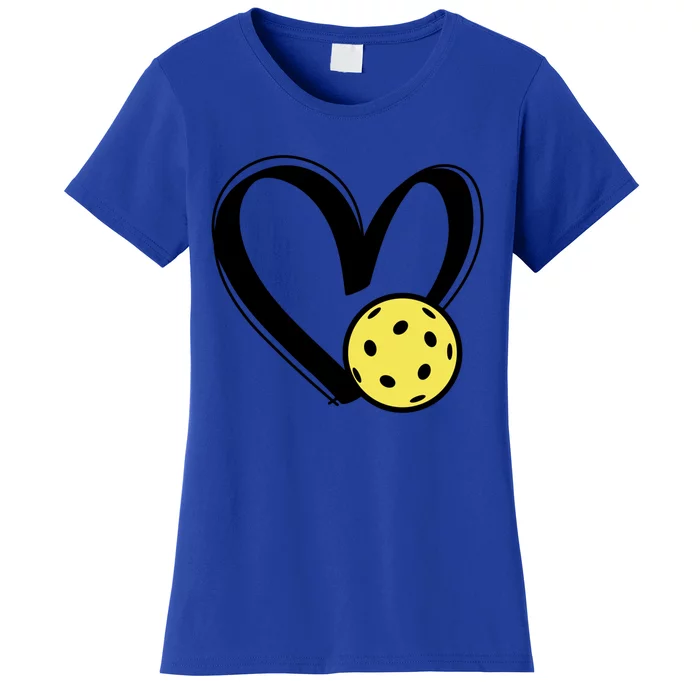 Pickleball Heart Great Gift Women's T-Shirt