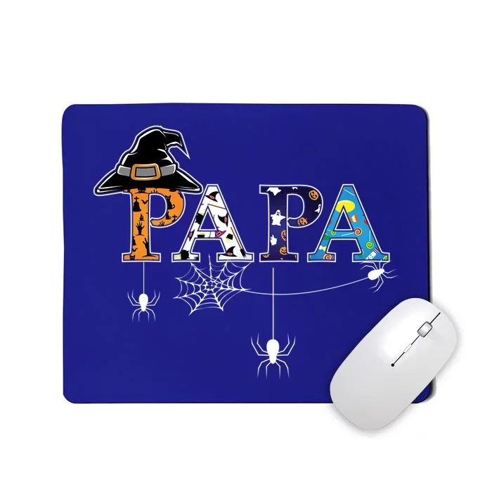 Papa Halloween Gift Costume Dad Grandpa Spooky Scary Gift Mousepad