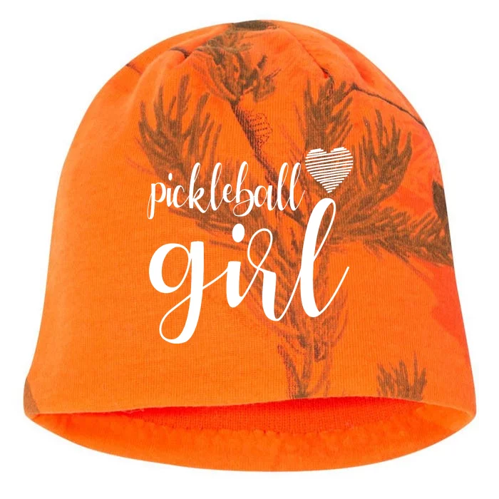 Pickleball Heart Girl Kati - Camo Knit Beanie