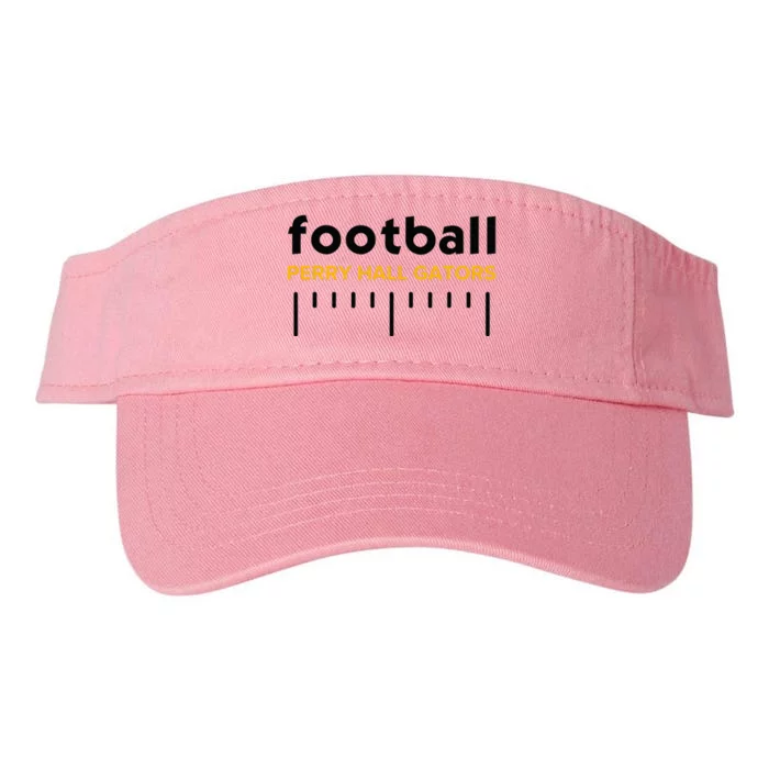 Perry Hall Gators Football Lines Valucap Bio-Washed Visor