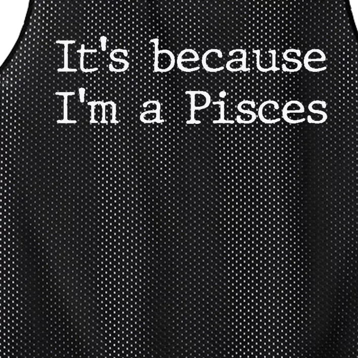 Pisces Horoscope Gifts Wo Zodiac Sign Astrology Mesh Reversible Basketball Jersey Tank