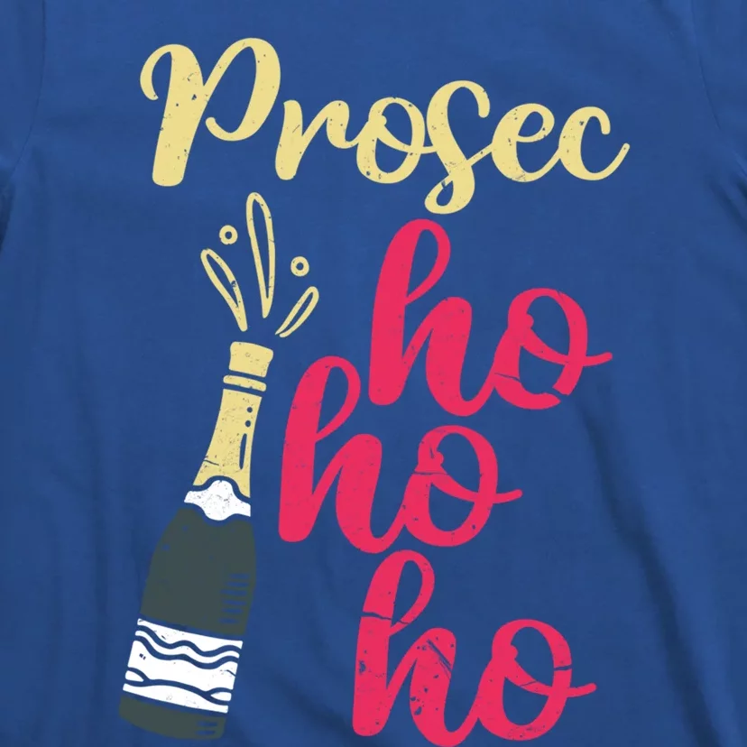 Prosec Ho Ho Ho Funny Presecco Christmas Vacation Gift T-Shirt