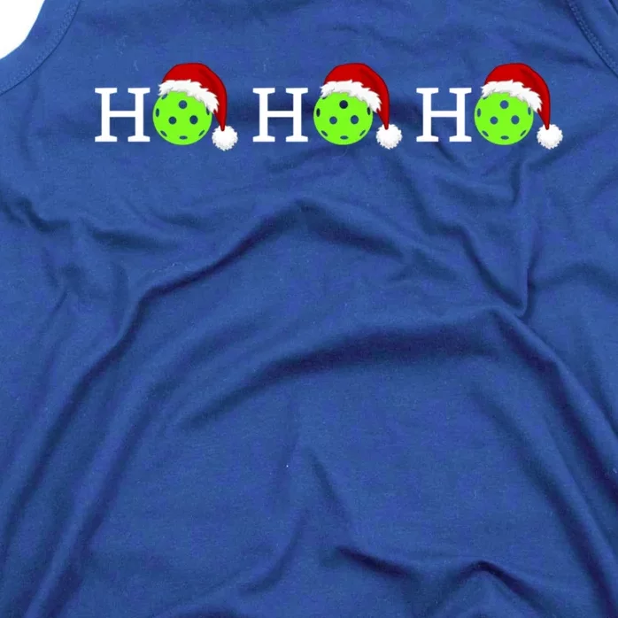 Pickleball Ho Ho Ho Christmas Gift Tank Top