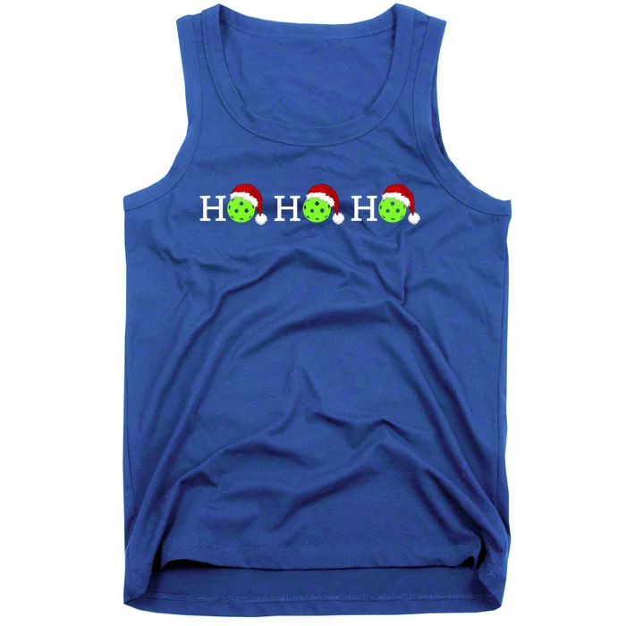 Pickleball Ho Ho Ho Christmas Gift Tank Top