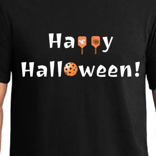 Pickleball Halloween | Happy Halloween | Fun Pickleball | Great Pickleball Pajama Set