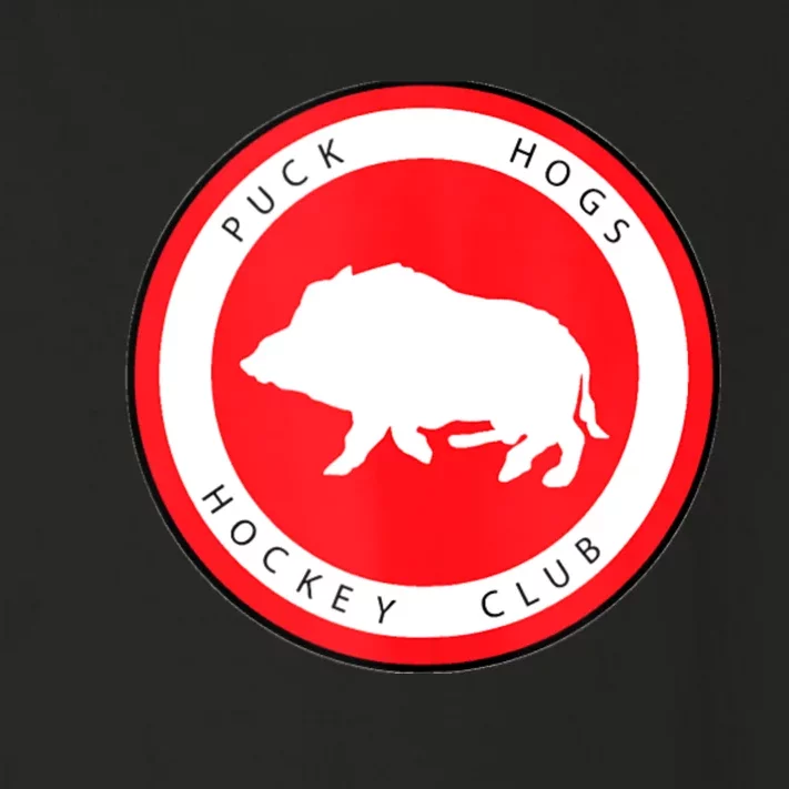 Puck Hogs Hockey Club Toddler Long Sleeve Shirt