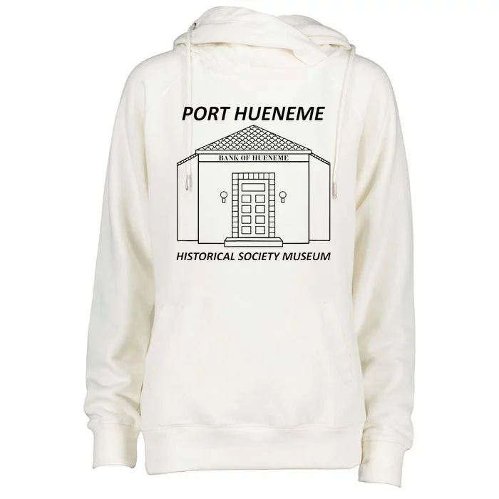 Port Hueneme Historical Society Museum Womens Funnel Neck Pullover Hood