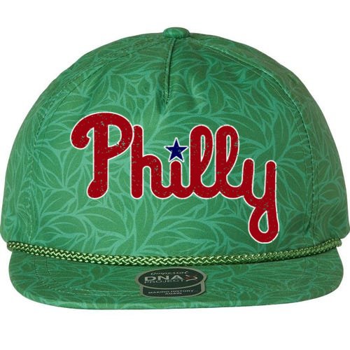Philadelphia Baseball Philly PA Retro Aloha Rope Hat