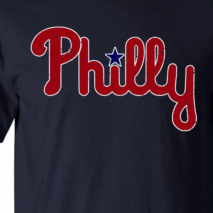 Philadelphia Philly PA Retro Tall T-Shirt