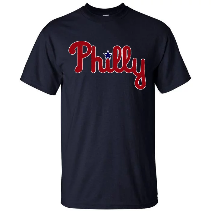 Philadelphia Philly PA Retro Tall T-Shirt