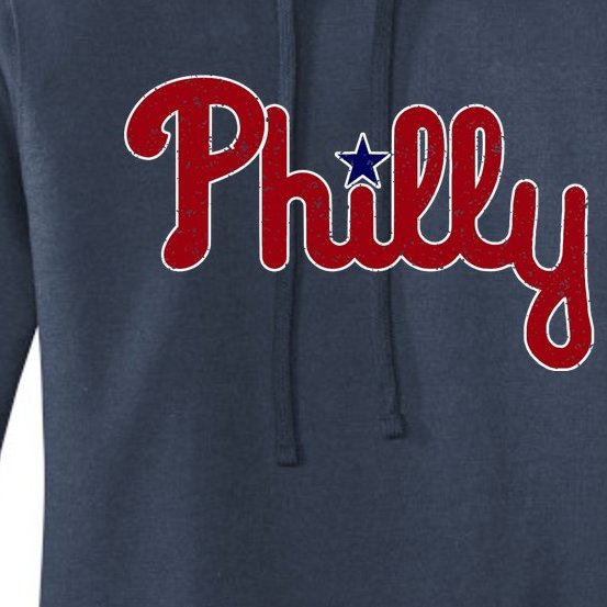 Philadelphia Baseball Philly PA Retro Women's Pullover Hoodie