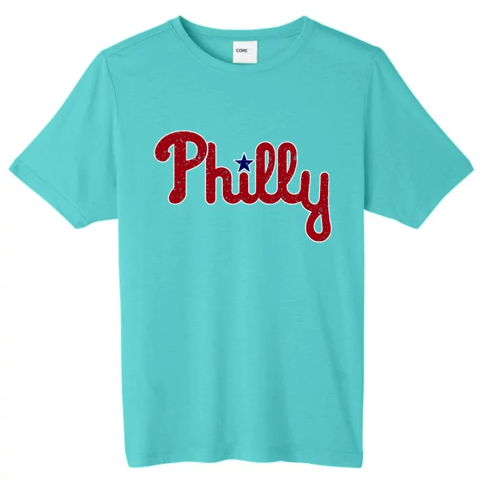 Philadelphia Philly PA Retro ChromaSoft Performance T-Shirt