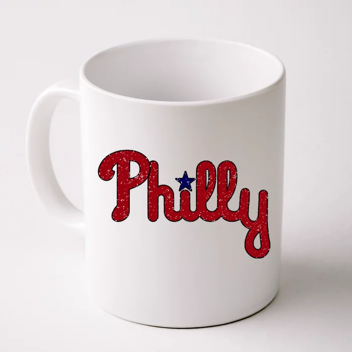 Philadelphia Philly PA Retro Front & Back Coffee Mug