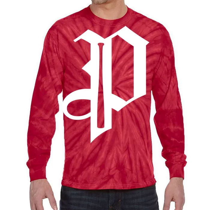 Philadelphia P Baseball Tie-Dye Long Sleeve Shirt