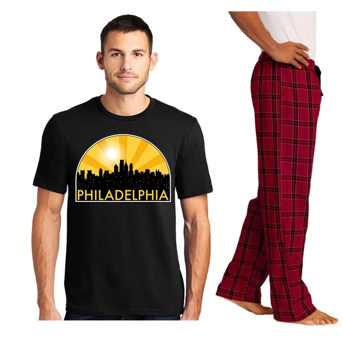 Philadelphia Skyline Burst Pajama Set