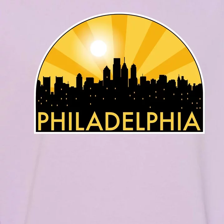 Philadelphia Skyline Burst Garment-Dyed Sweatshirt