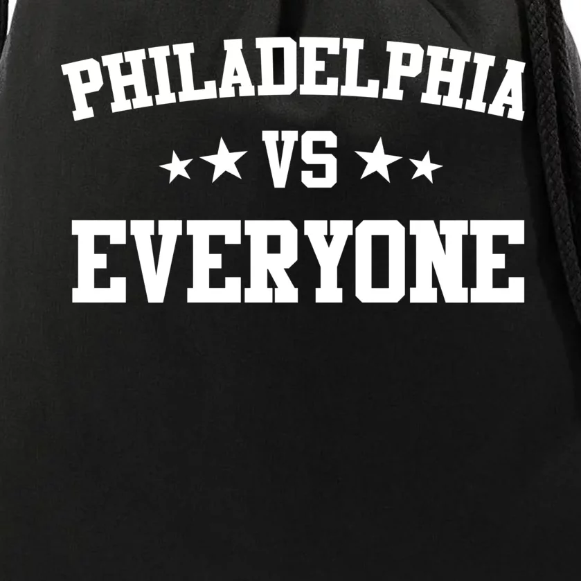 Philadelphia Vs Everyone Drawstring Bag