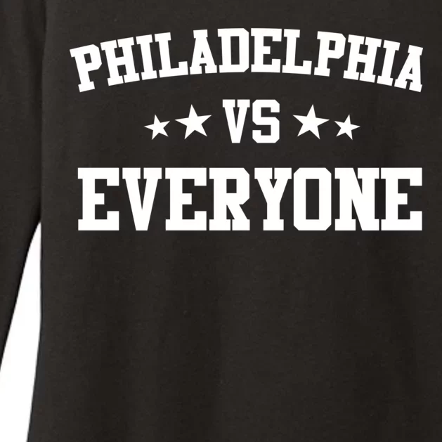 Philadelphia Vs Everyone Womens CVC Long Sleeve Shirt