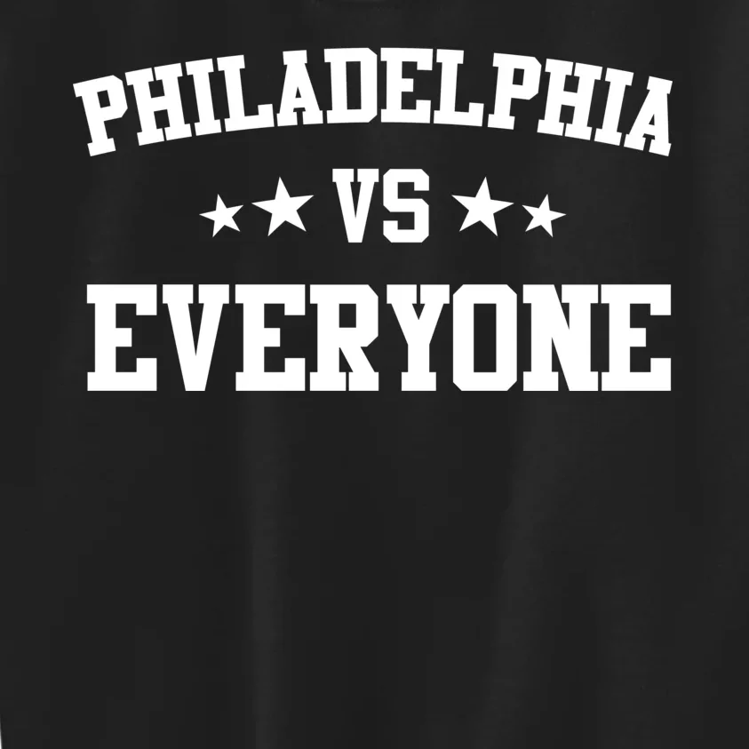 Philadelphia Vs Everyone Kids Sweatshirt