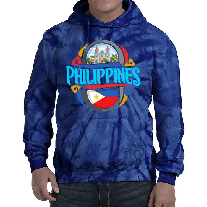 Philippines Tie Dye Hoodie