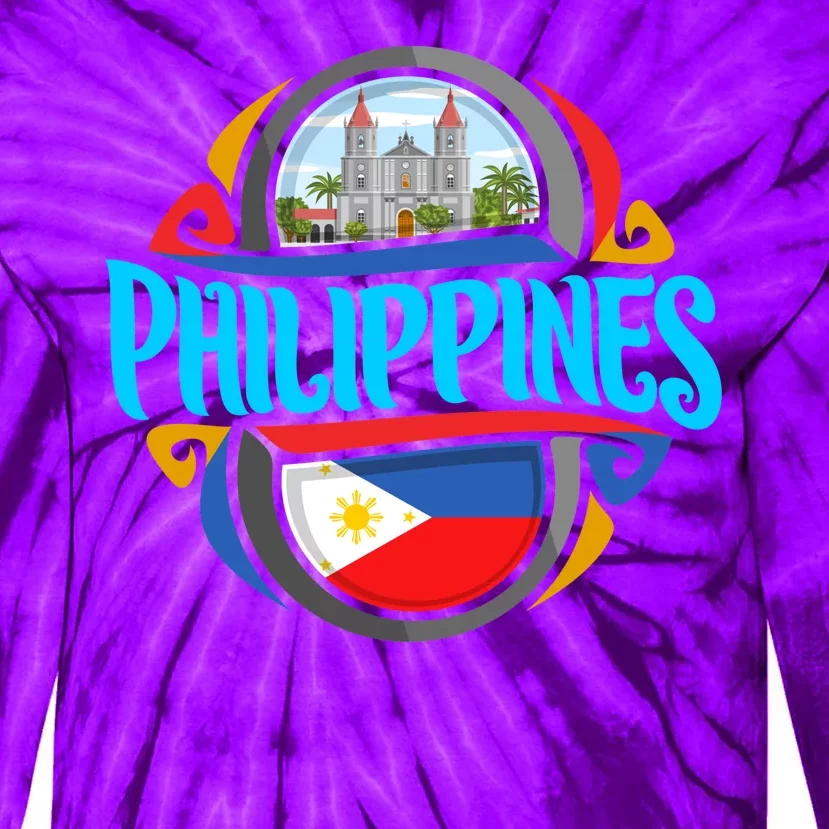 Philippines Tie-Dye Long Sleeve Shirt