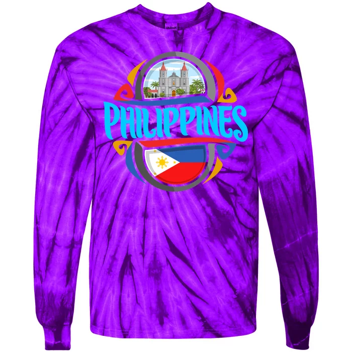 Philippines Tie-Dye Long Sleeve Shirt