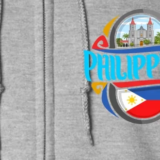 Philippines Full Zip Hoodie