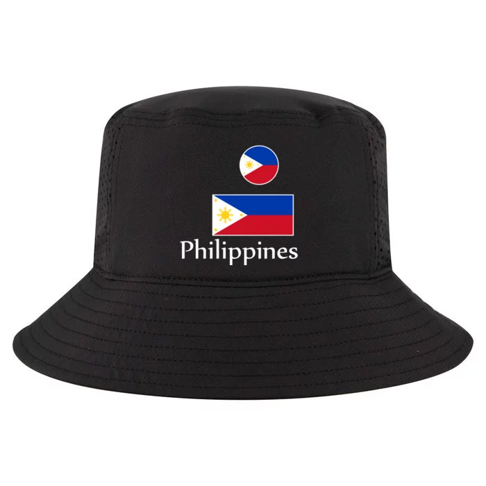 Philippines Flag Cool Comfort Performance Bucket Hat