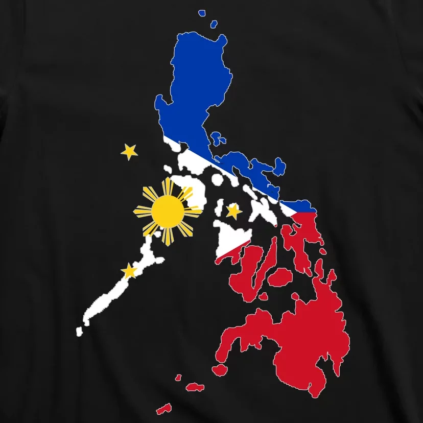 Philippines Map Flag T-Shirt