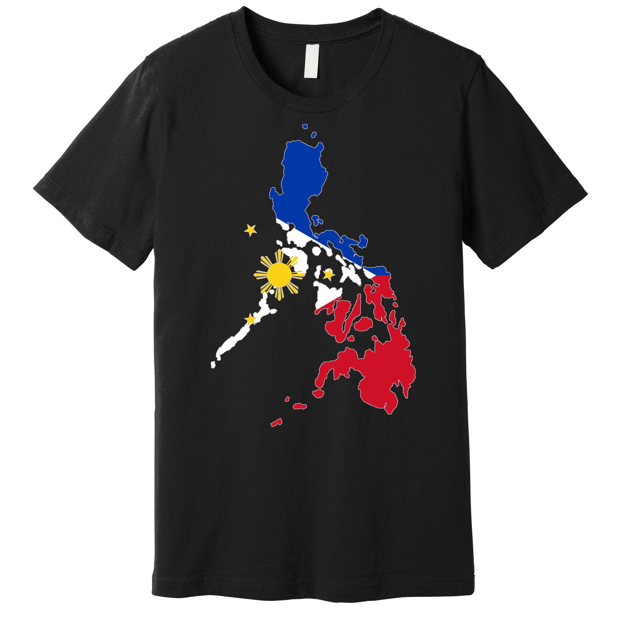 Washington DC flag and map' Unisex Baseball T-Shirt