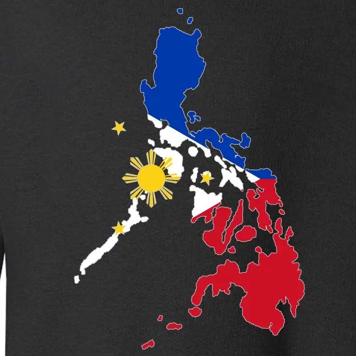 Philippines Map Flag Toddler Sweatshirt