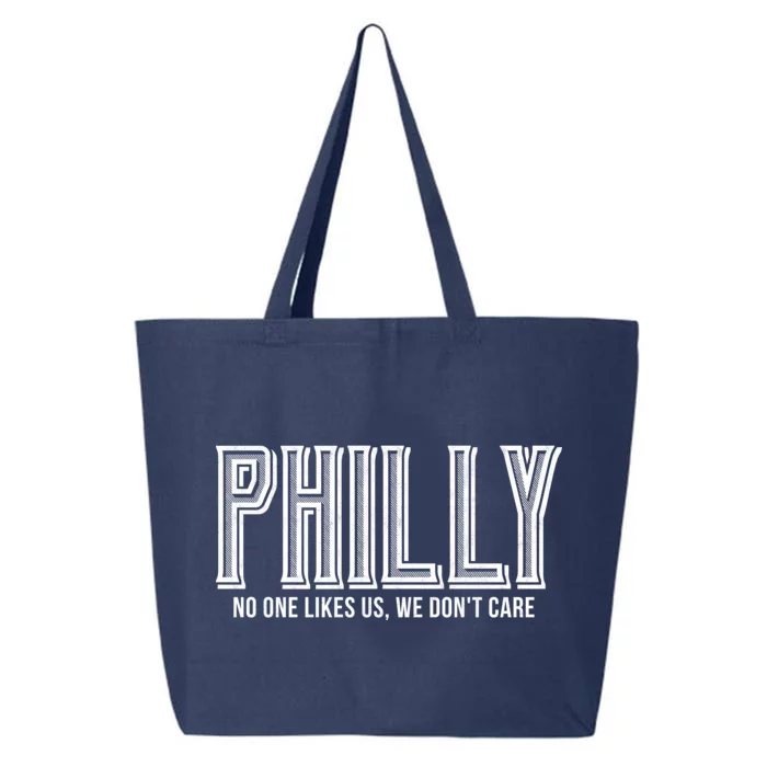 Philly Fan No One Likes Us We Don't Care 25L Jumbo Tote